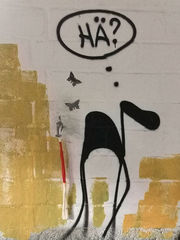 Schmetterlinge bei der Parking:Art Aachen